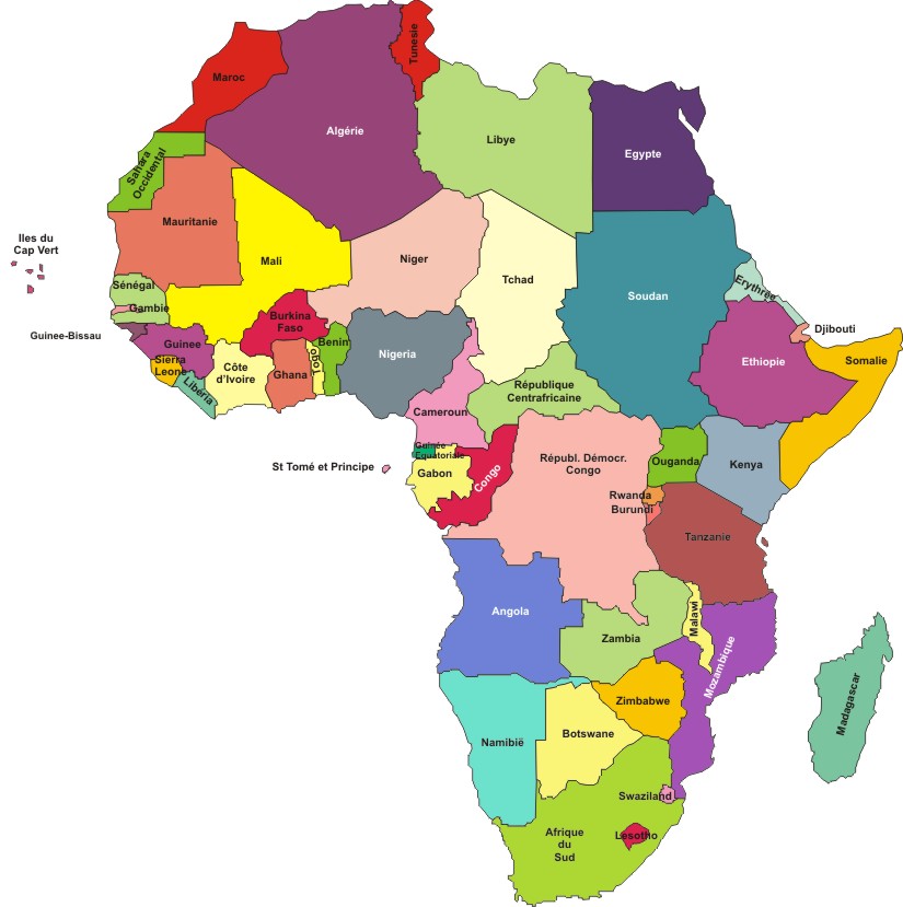 continent-africain-carte