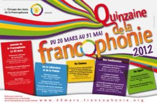 Article : La quinzaine de la Francophonie en 2012